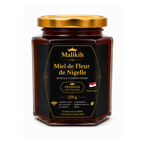 Pot de miel de fleur de nigelle d’Égypte 250 g — vue principale